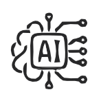 Artificial Intelligence Industry Icon